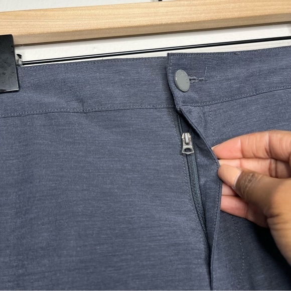 Faherty Men All Day Shorts 36" Charcoal Blue 8" Inseam Stretch Performance - Picture 7 of 13